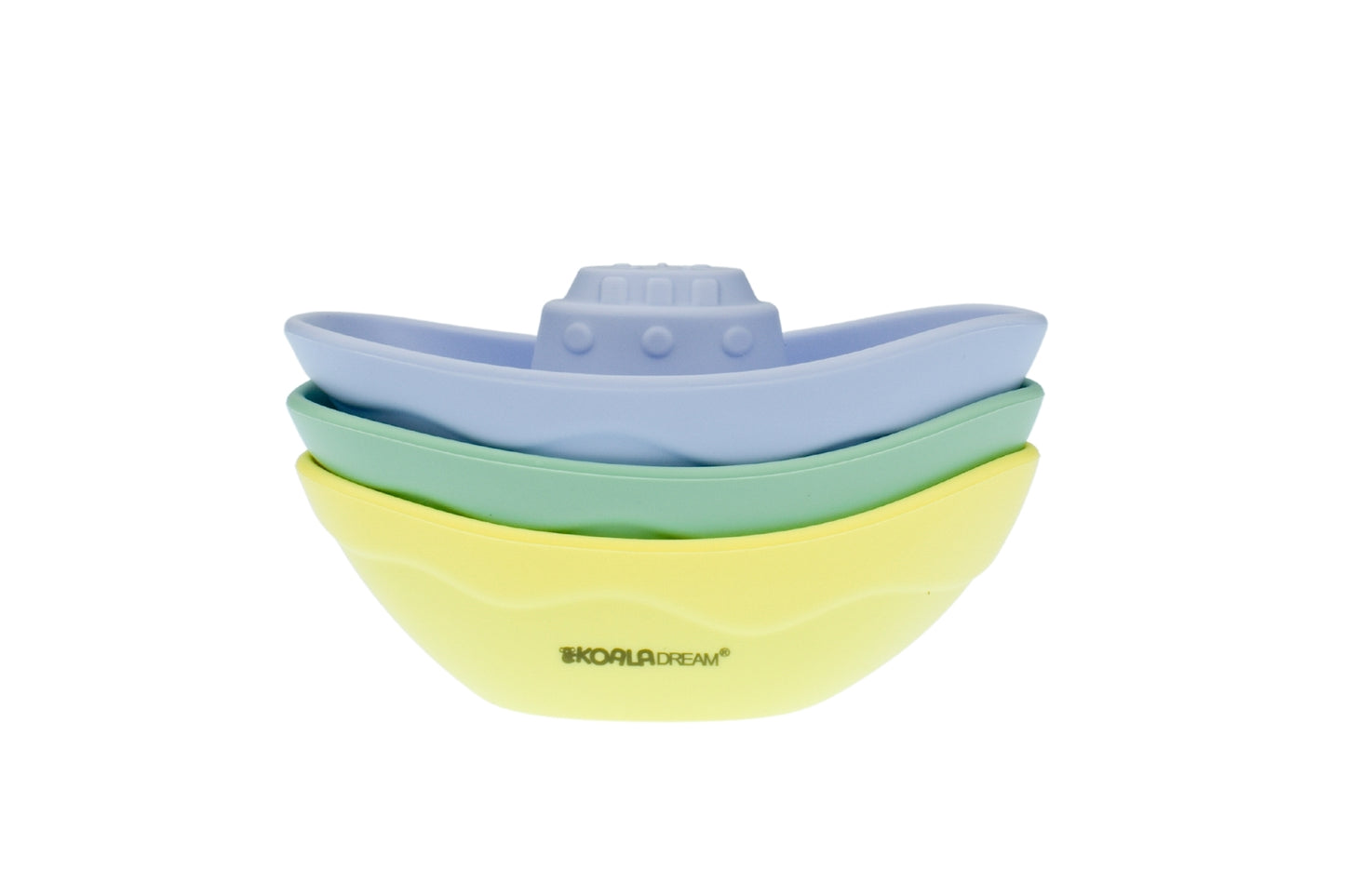 Silicone Bath Tug Boats | Colorful 3-Piece Set for Water Play