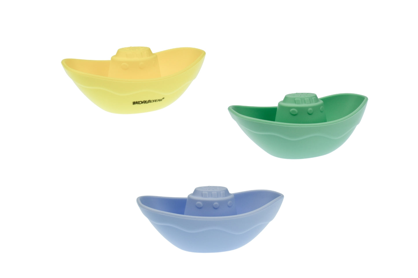 Silicone Bath Tug Boats | Colorful 3-Piece Set for Water Play