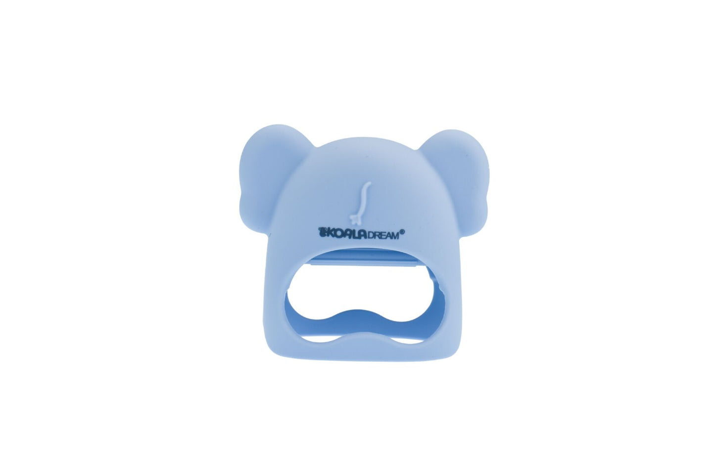 Silicone Koala Teething Mitten Blue