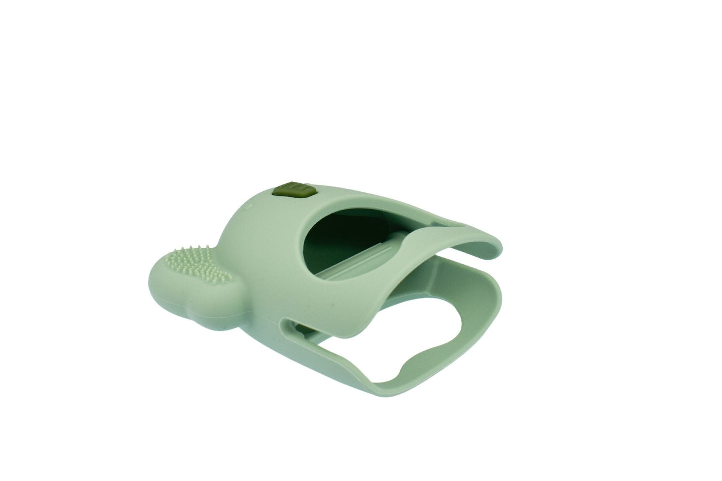 Silicone Koala Teething Mitten Green