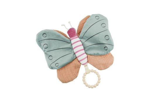 Snuggle Pal Bella Butterfly With Silicone Teething Ring