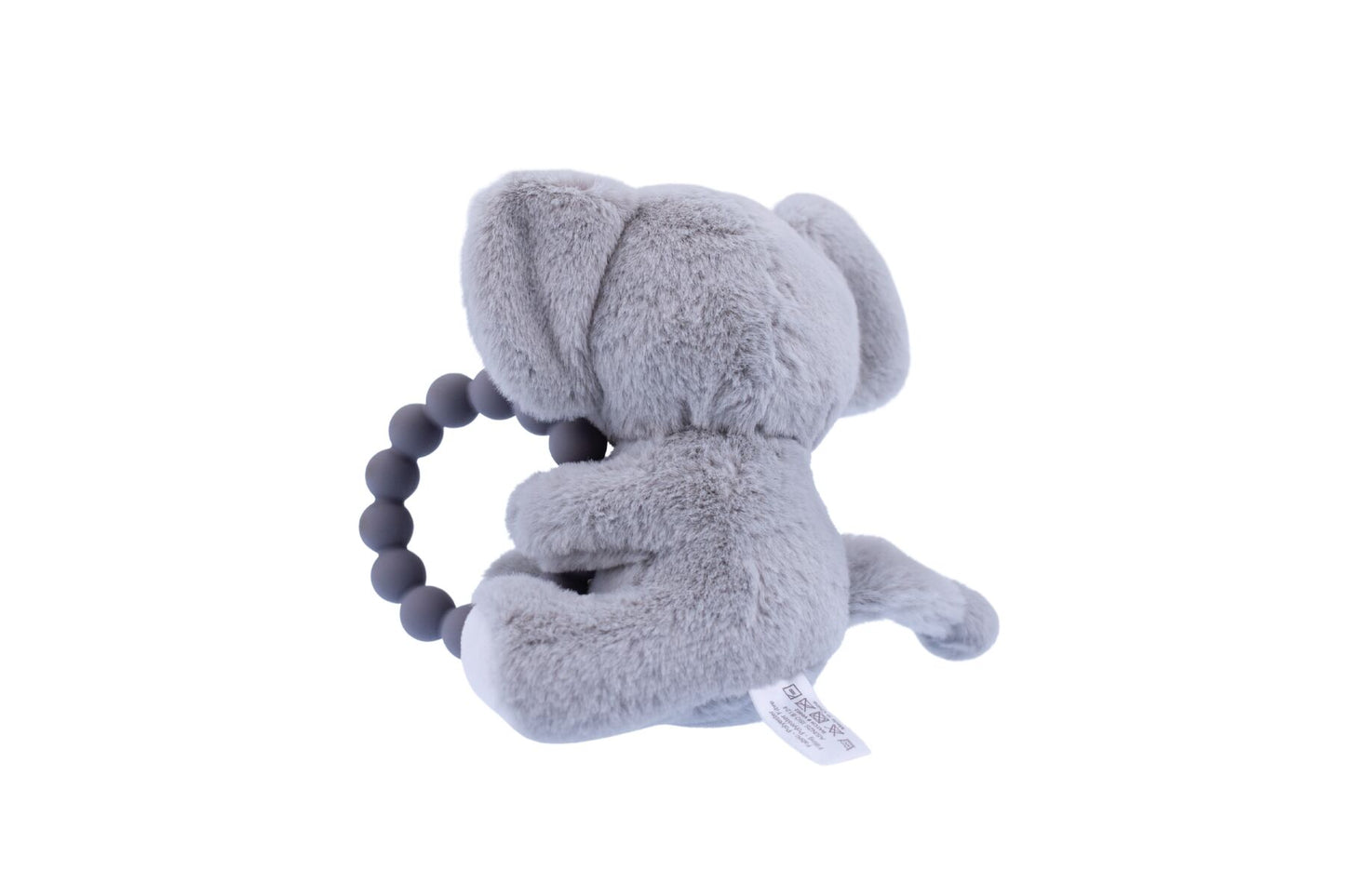 Snuggle Pal Ellis Elephant With Silicone Teething Ring
