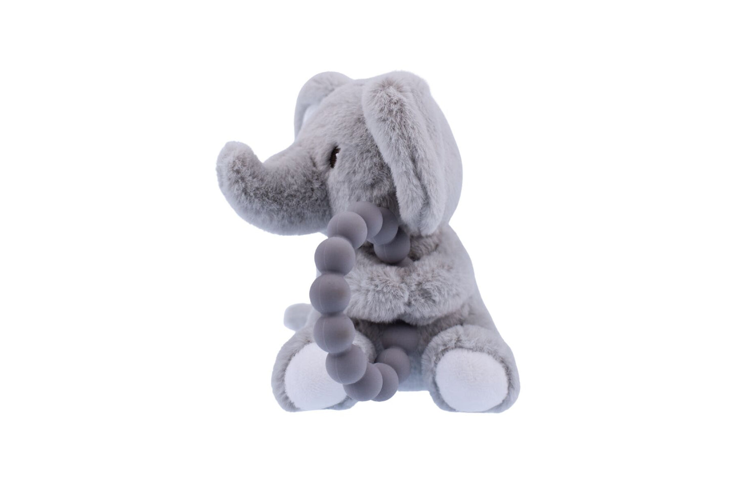 Snuggle Pal Ellis Elephant With Silicone Teething Ring