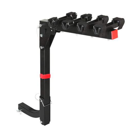 Giantz 4 Bicycle Bike Carrier Rack Car 2" Hitch Mount Foldable Black