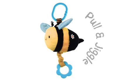 Koala Dream Snuggle Buddy Hunny Bee Jiggler Teether Toy for soothing playtime fun.