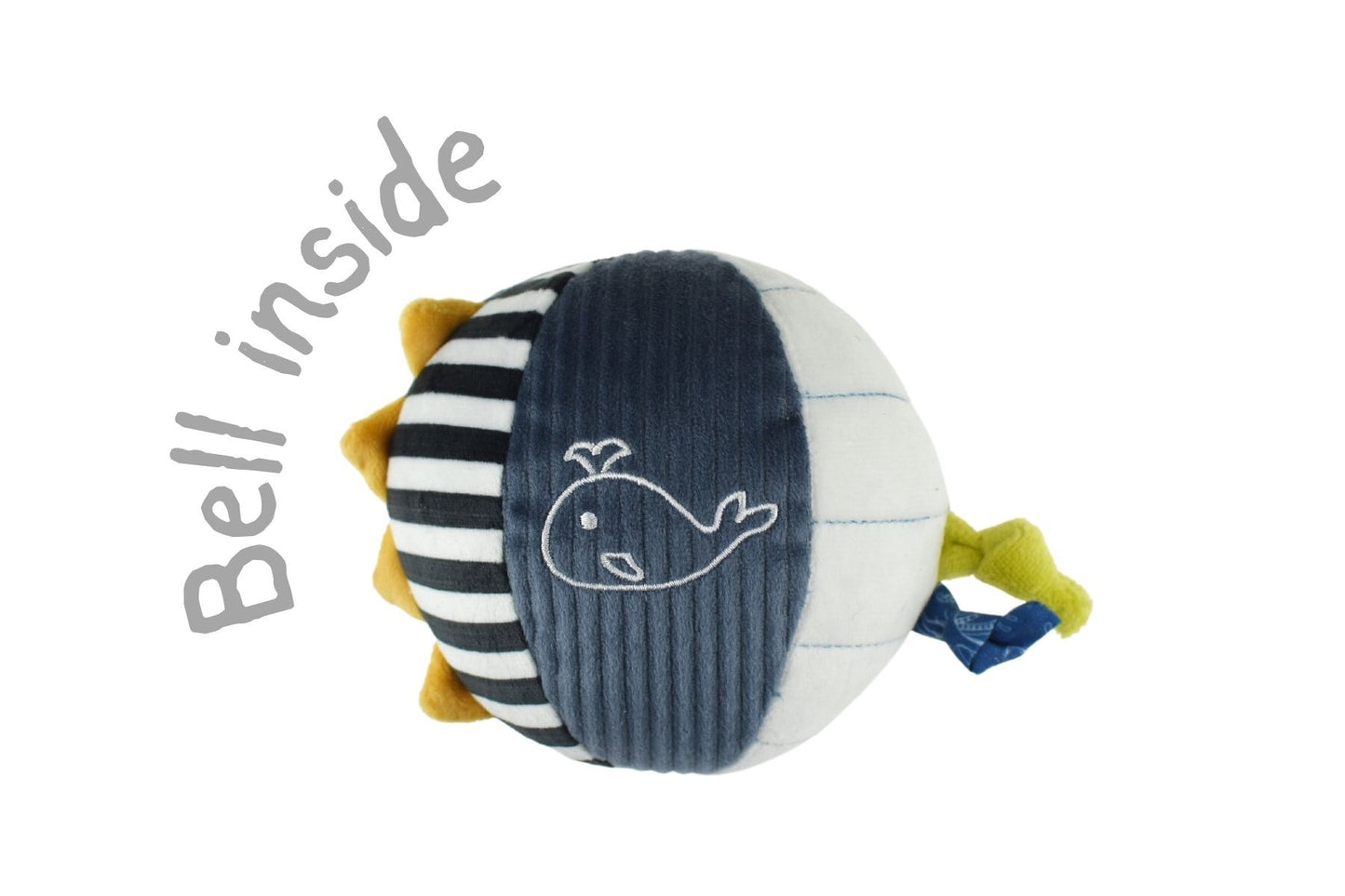 Koala Dream Splashy Whale Sensory Ball for Babies 0+ designed for tactile exploration and sensory development.