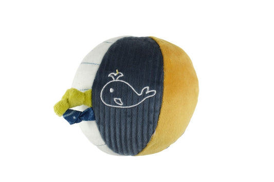 Koala Dream Splashy Whale Sensory Ball | Textured ball with whale design for infant sensory development.