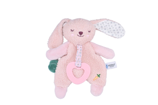 Snuggle Buddy Berry Bunny Plush Toy for Infants, soft and huggable companion for comfort