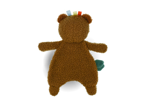 Maple Bear Soft Snuggler with Teether, 20cm - Cozy companion for kids at home.