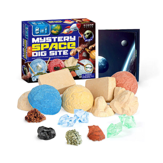 Space Dig Kit for Kids | Explore the 8 planets with excavation set (Ages 6+)