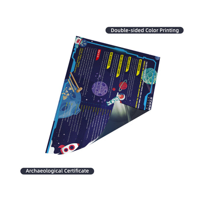 Kurious Kidz Space Dig Kit allows kids to excavate 8 planets, perfect for young explorers.