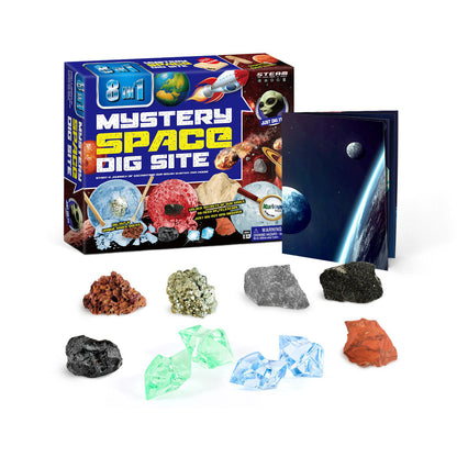 Kurious Kidz Space Dig Kit for planets excavation, educational toy for ages 6+