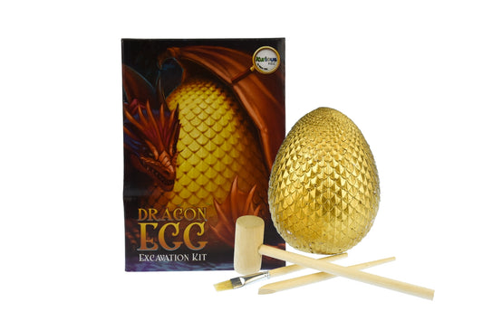 Dragon Egg Excavation Kit | Interactive dig & discover toy for kids by Kaper Kidz.