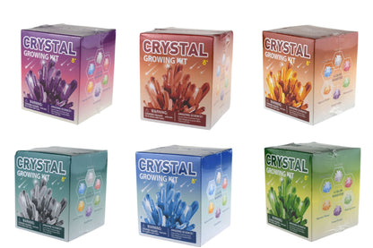 Kaper Kidz Crystal Growing Kit in 6 colors. Creative science fun for kids at home.