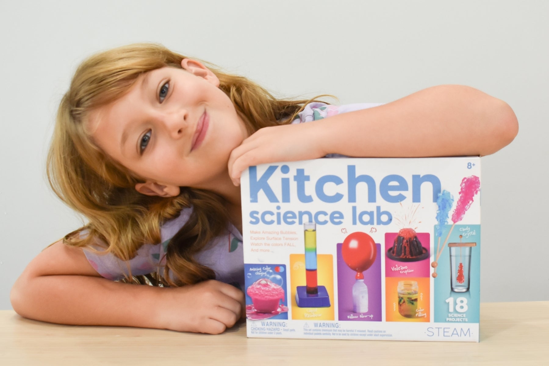 Kaper Kidz Kitchen Science Lab | 18 Exciting Experiments for hands-on learning at home.