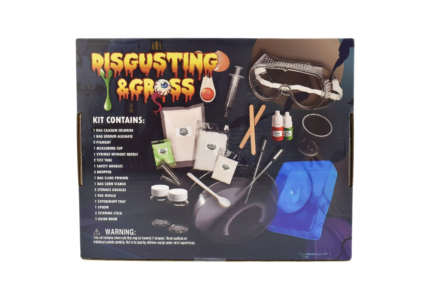 Kaper Kidz Disgusting & Gross Science Kit for 10 fun home experiments.