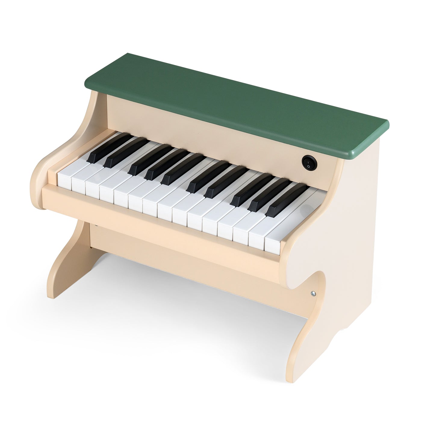 25 Key Wooden Piano Toy | Removable Stand | Green Digital