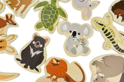 Fridge Friends Magnetic Australian Animals 24 Pcs