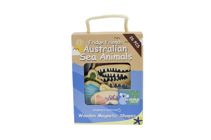 Magnetic Australian Sea Animals 25pcs | Colorful Fridge Magnets