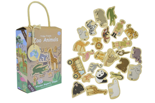 Fridge Friends Zoo Animals 25 Pc