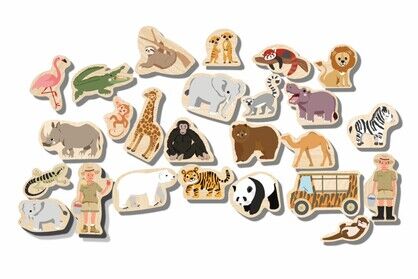 Fridge Friends Zoo Animals 25 Pc