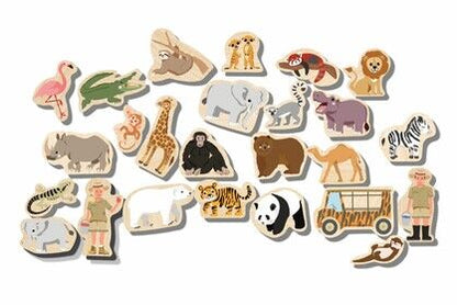 Fridge Friends Zoo Animals 25 Pc
