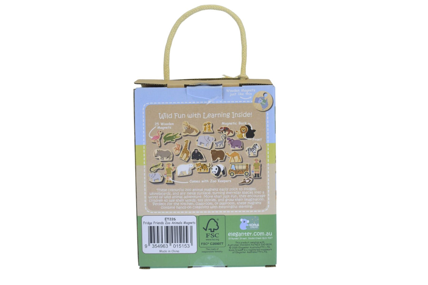 Fridge Friends Zoo Animals 25 Pc