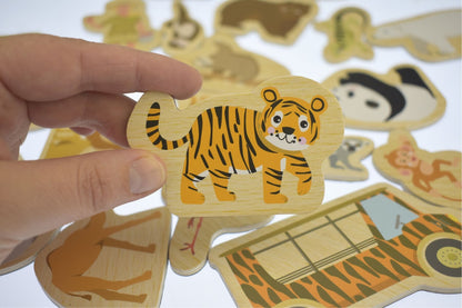 Fridge Friends Zoo Animals 25 Pc