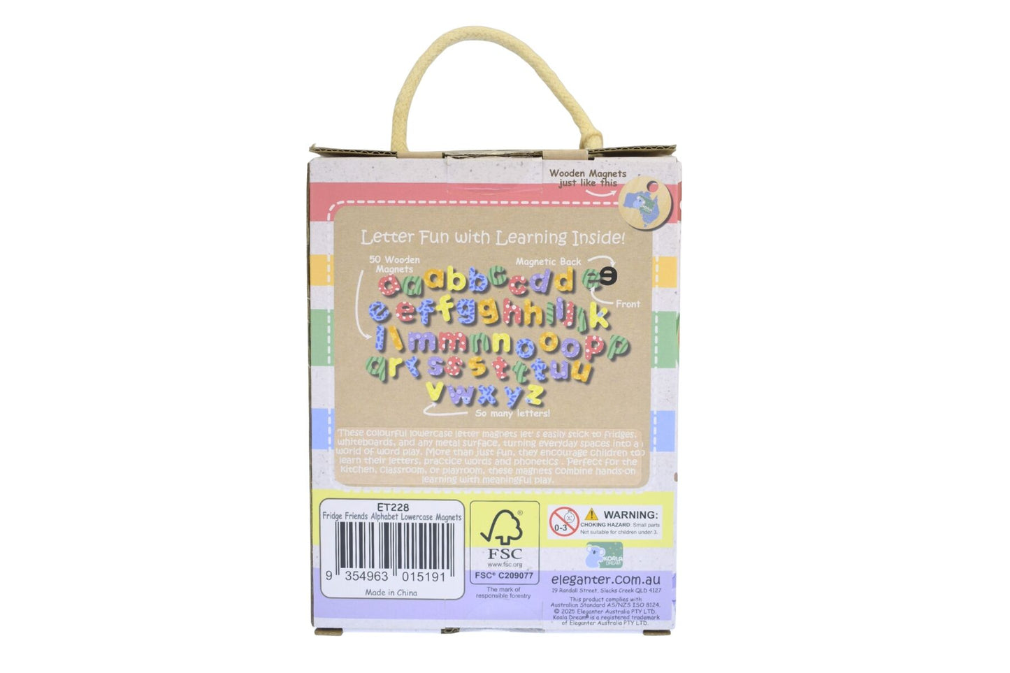 Fridge Friends Magnetic Alphabet Lowercase 50 Pcs