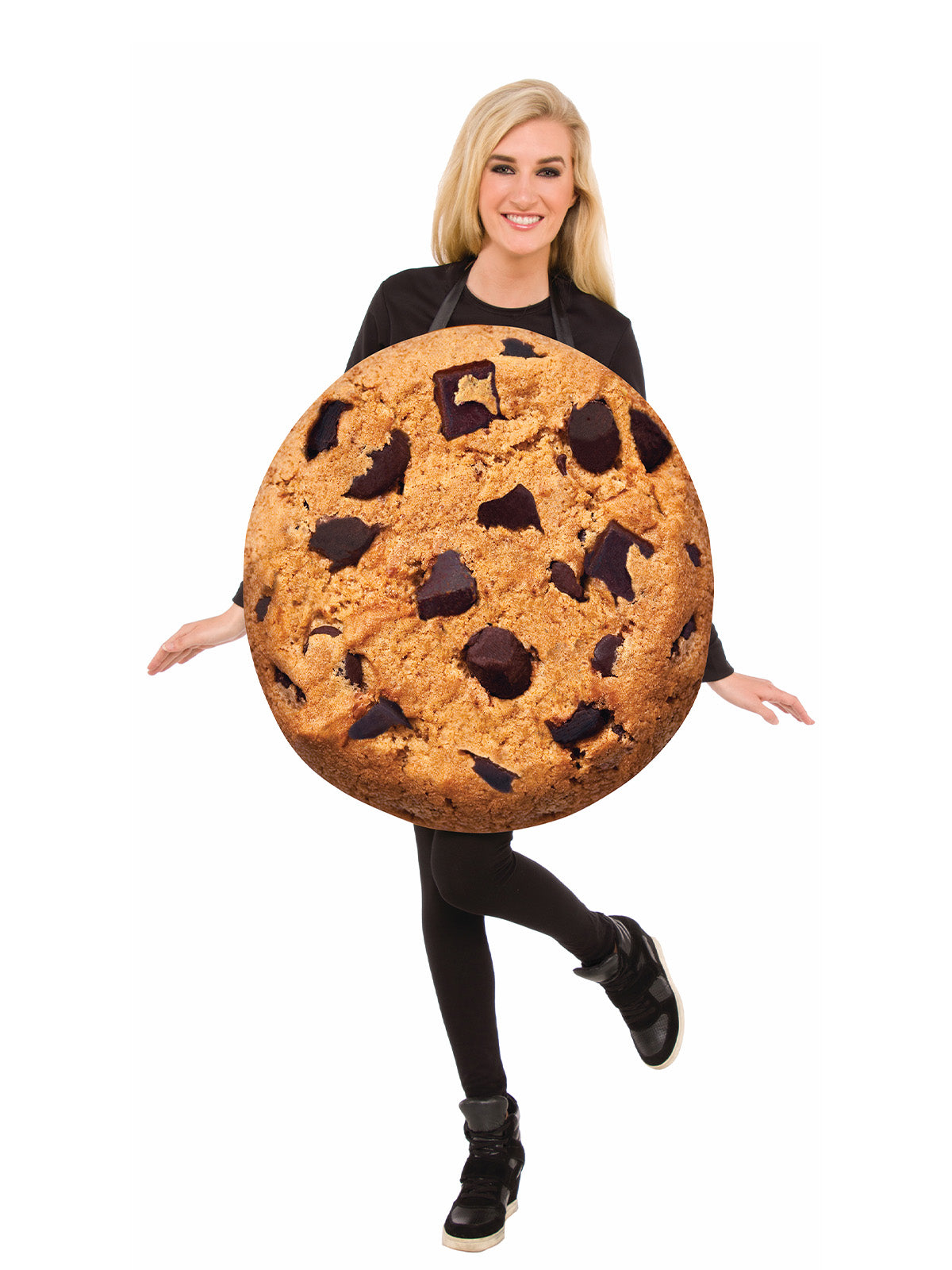 Adult Brown Cookie Costume with Choc Chips | Halloween Tunic