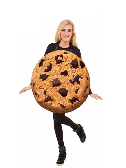 Adult Brown Cookie Costume with Choc Chips | Halloween Tunic