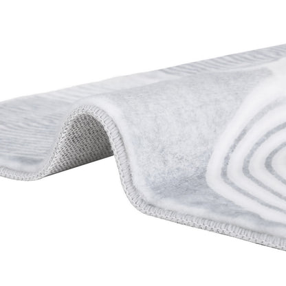 Soft, non-slip faux rabbit fur rug for childrens room decor, 120x160cm - Artiss.