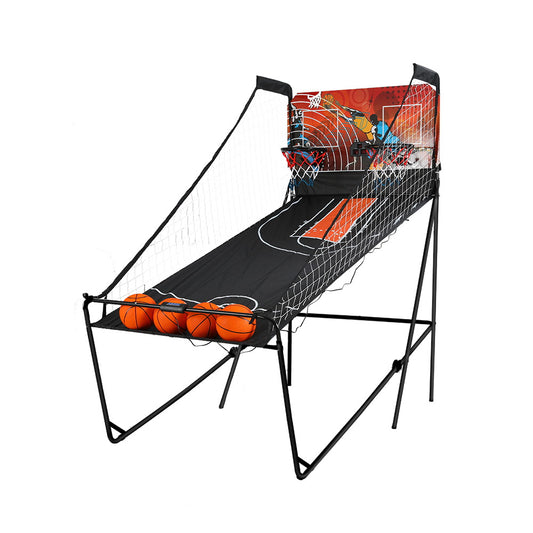 Kids electronic basketball arcade game with 8 modes for competitive indoor play.