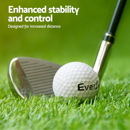 Colorful Everfit golf balls designed for kids practice, ideal for indoor training and fun.