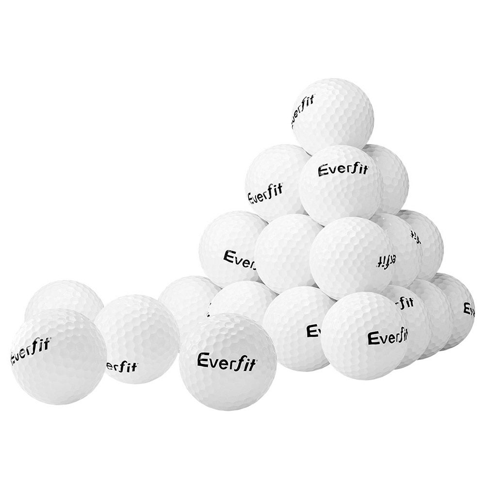 Everfit 24-Pack Reusable Kids Golf Balls for Home Practice Training - Durable and Fun