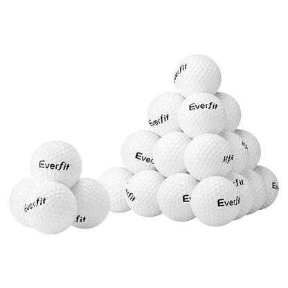 Everfit 24 Pack Reusable Practice Golf Balls for Kids Training - Ideal for indoor play.