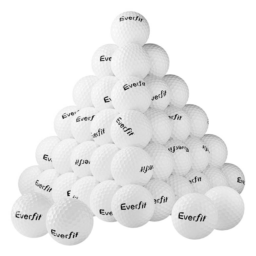 Everfit 60 Pack Kids Golf Practice Balls for at-home training & fun. Perfect for young golfers.