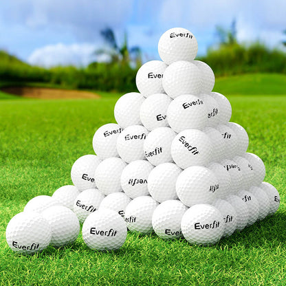 Colorful 60-pack kids golf practice balls for home training and fun playtime