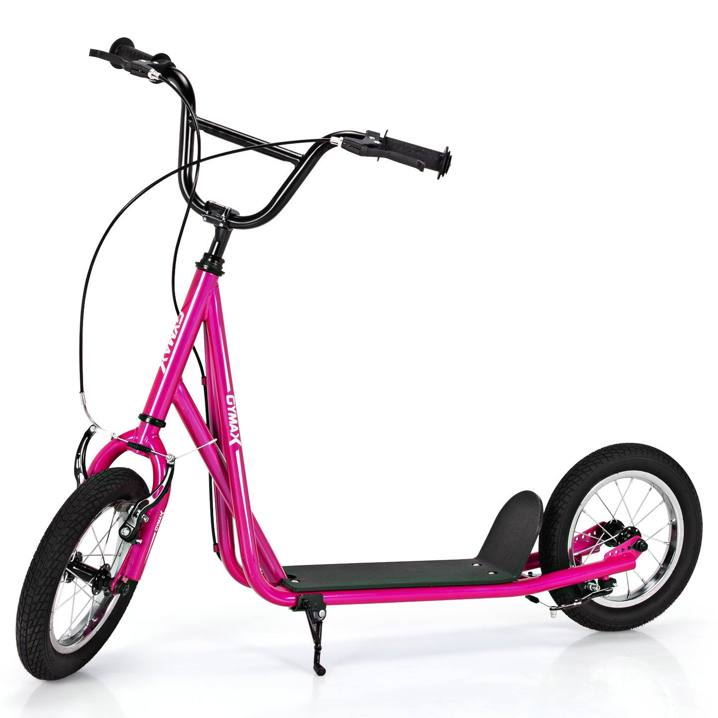 Pink Youth Scooter | Adjustable Height Dual Handbrakes Ages 8-12