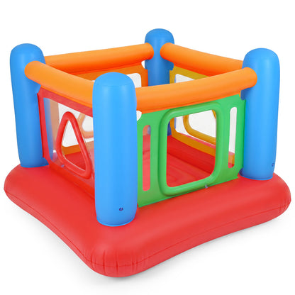 Blue Inflatable Bounce House | 3-in-1 Transparent Wall Design
