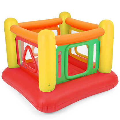 Yellow Inflatable Bounce House | 3-in-1 Transparent Wall Design