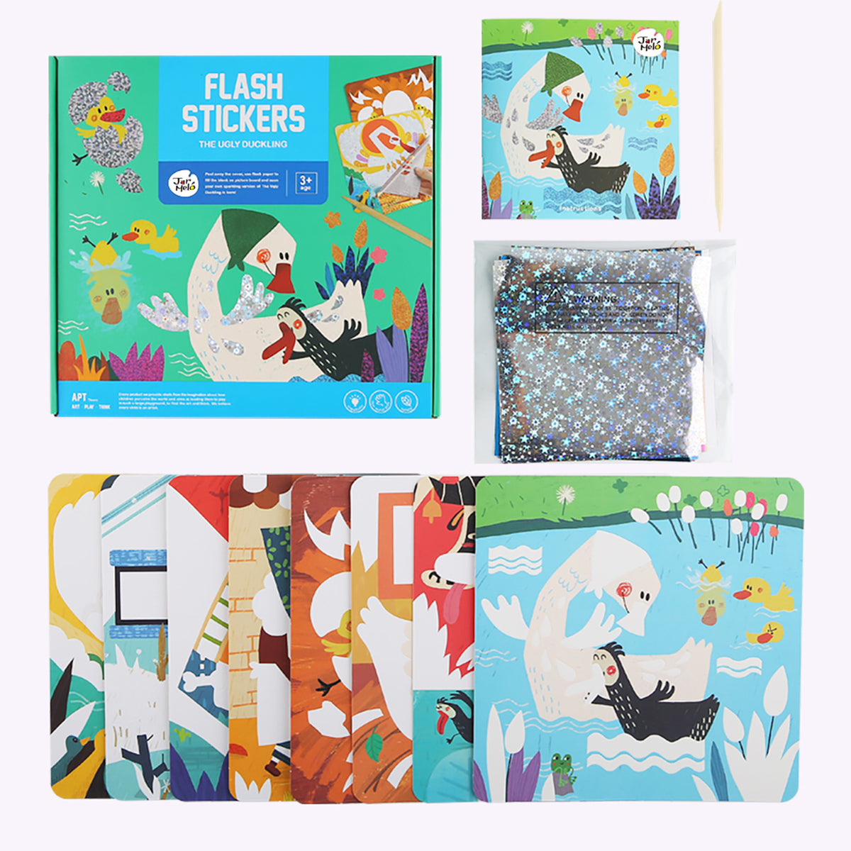 Flash Stickers The Ugly Duckling - Kids Mega Mart