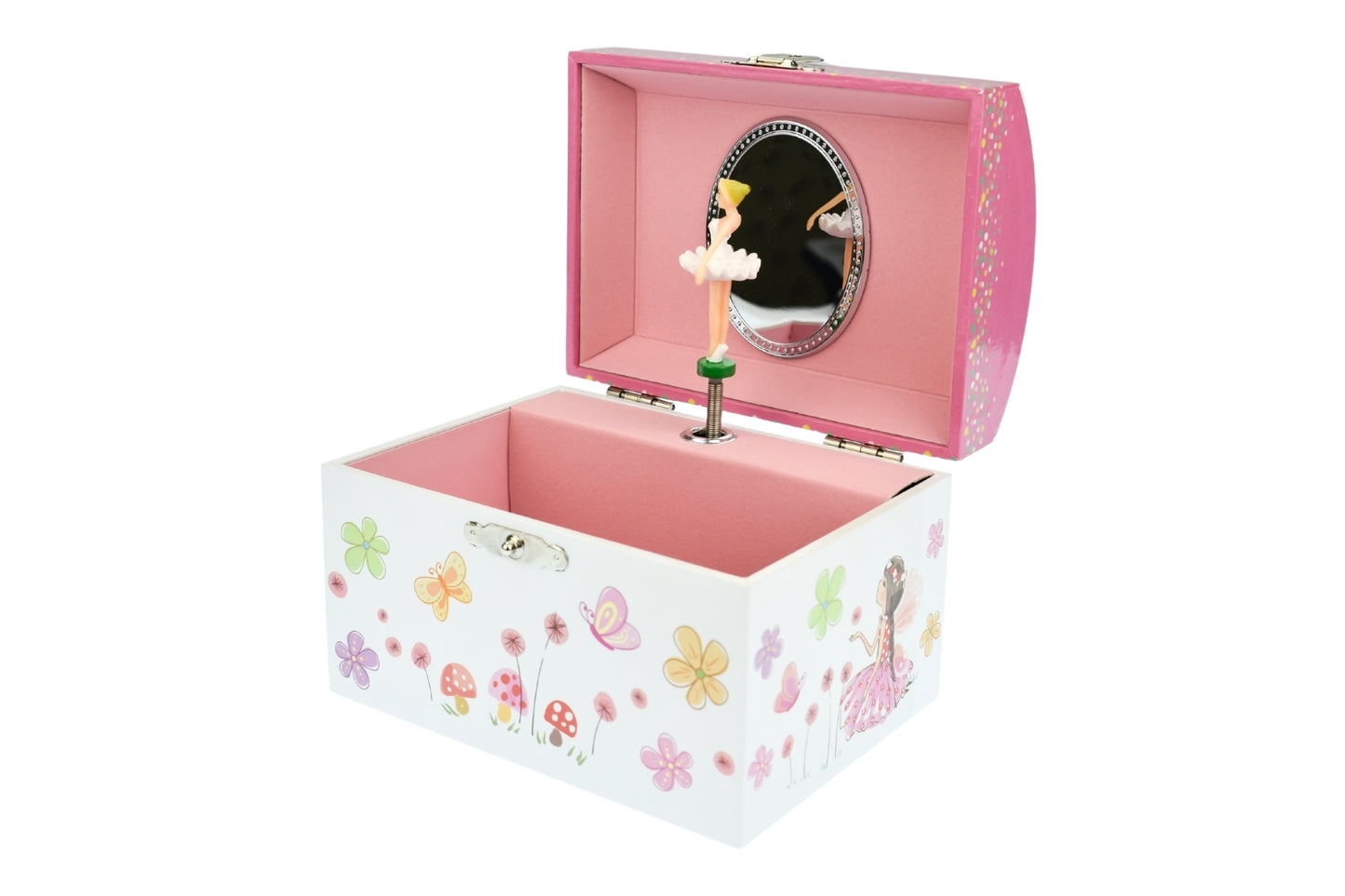 Music Box | Enchanting Pink Ballerina Dome with Melody