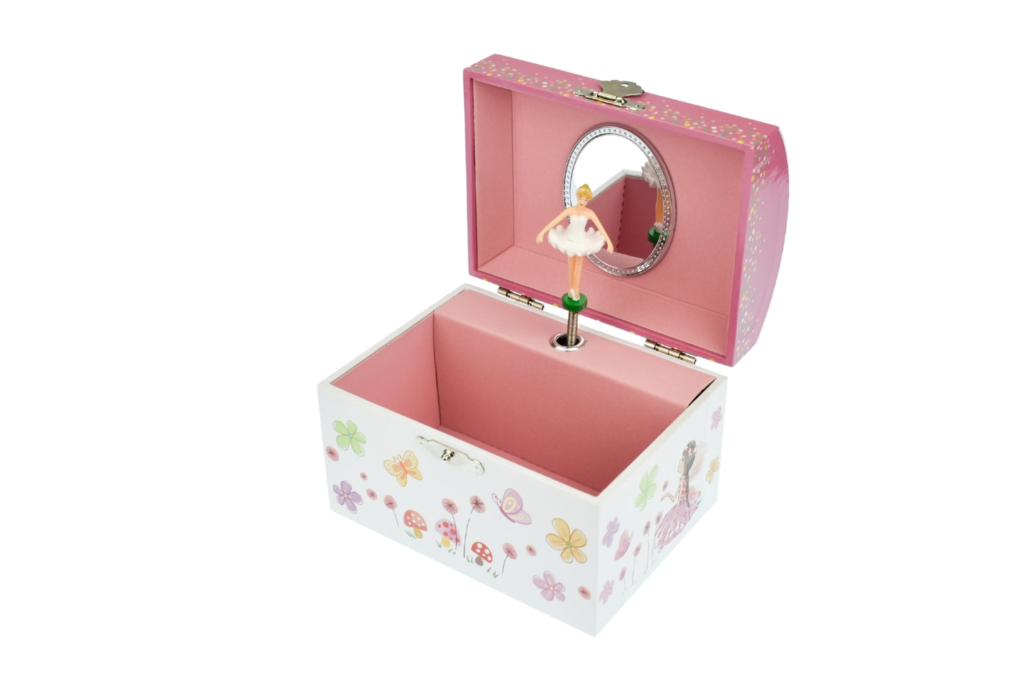 Music Box | Enchanting Pink Ballerina Dome with Melody