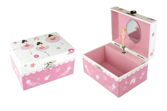 Anna Ballerina Swan Lake Music Box for kids, a charming and magical musical toy.