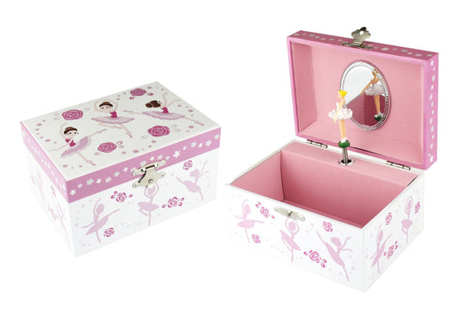 Kaper Kidz Ulyana Ballerina Swan Lake Music Box | enchanting toy for kids imaginative play.