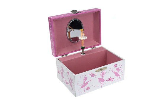 Kaper Kidz Ulyana Ballerina Swan Lake Music Box | Delightful musical toy for kids decor.