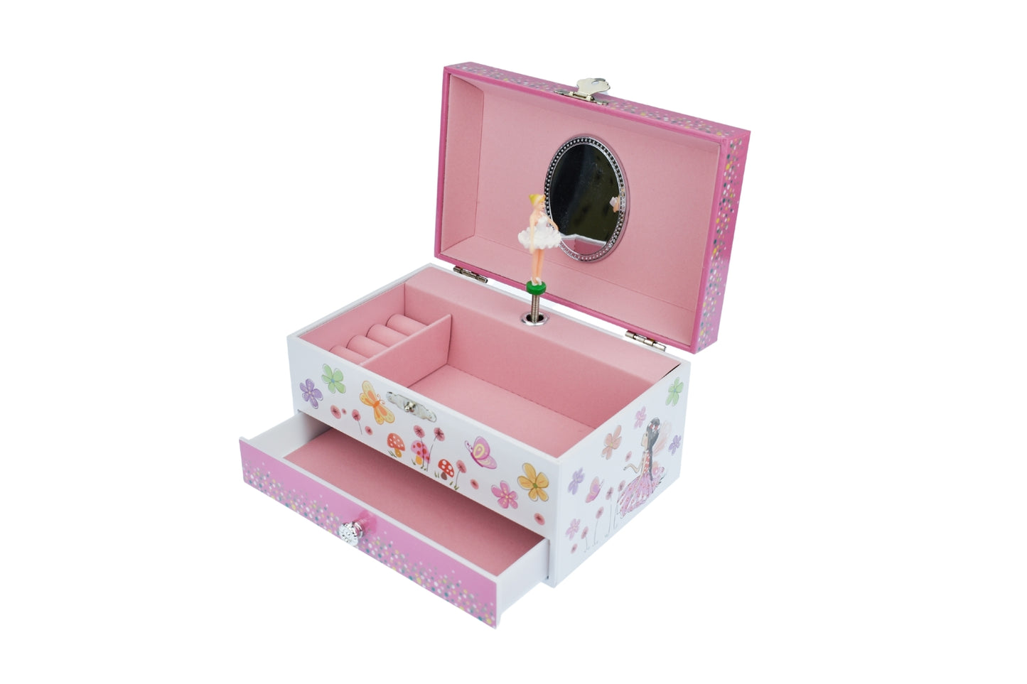 Daisy Belle Music Box | Enchanting Pink Ballerina Melody