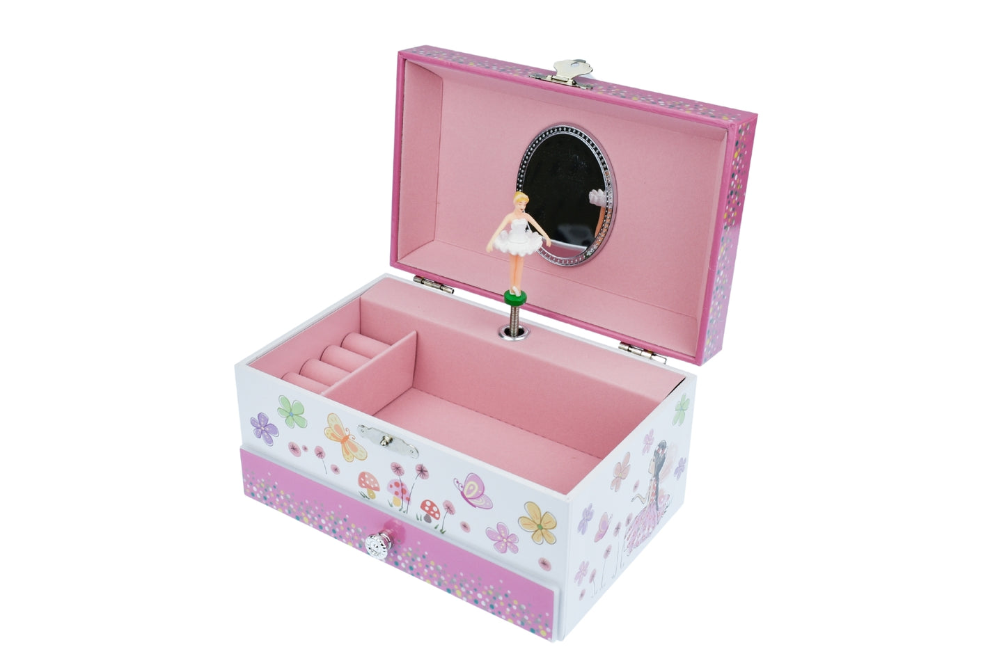 Daisy Belle Music Box | Enchanting Pink Ballerina Melody