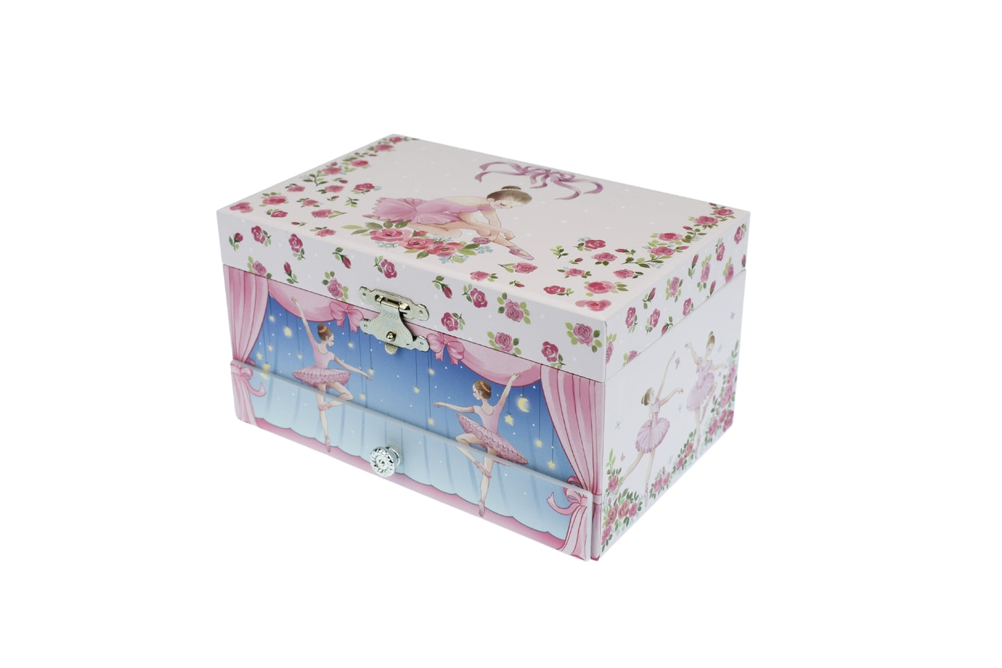 Rosabella Ballerina Music Box | Enchanting Pink Swan Lake Melody